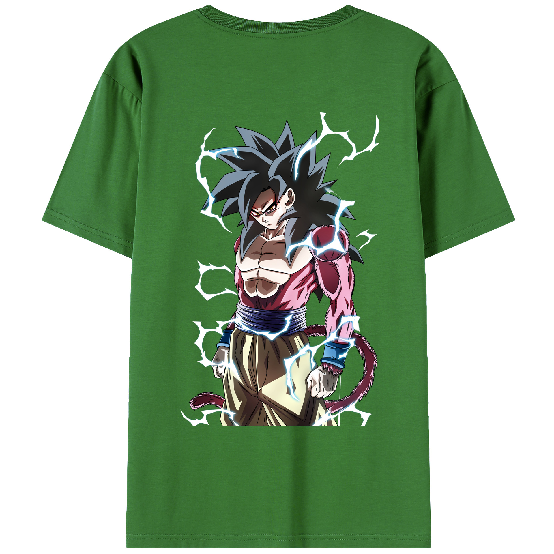 （画像用） ドラゴンボール 孫悟空（そん ごくう）Son Goku カカロット DRAGON BALL Kakarotto レディース半袖Tシャツ(バックプリント)